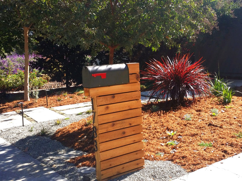 Custom mailbox stand